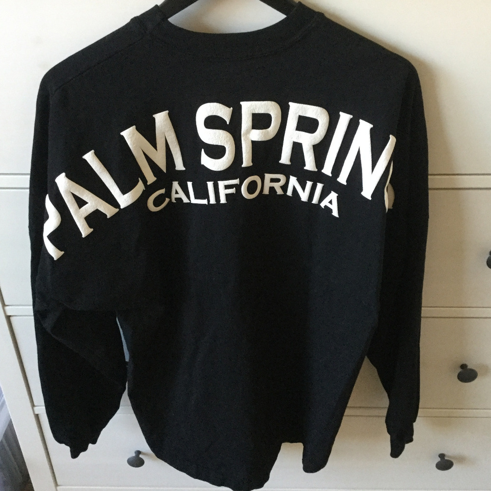 Spirit Jersey Palm Springs Black Long Sleeve Tee